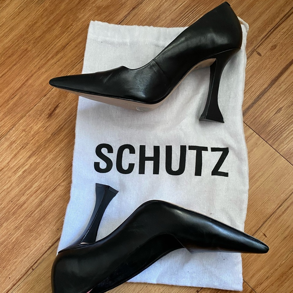 SCHUTZ Sleek Black Women's Heels